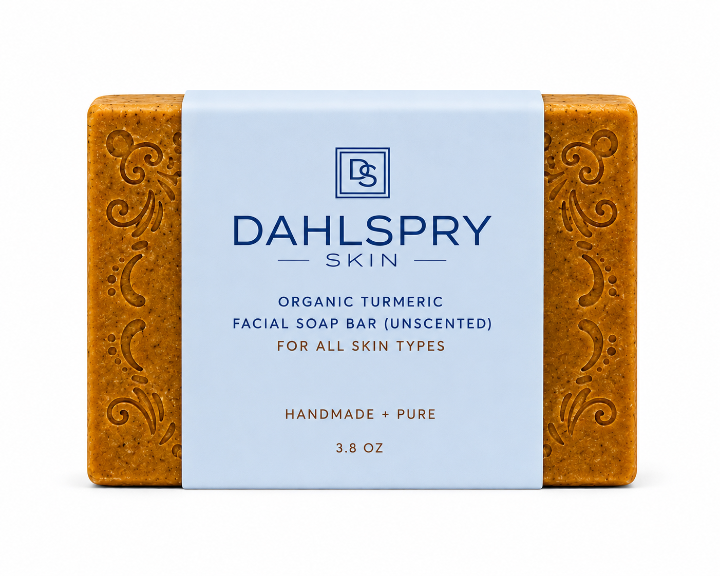 ORGANIC TURMERIC FACIAL CLEANSING BAR SOAP