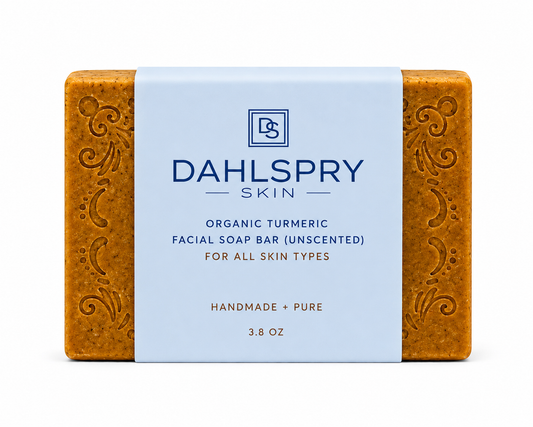 ORGANIC TURMERIC FACIAL CLEANSING BAR SOAP